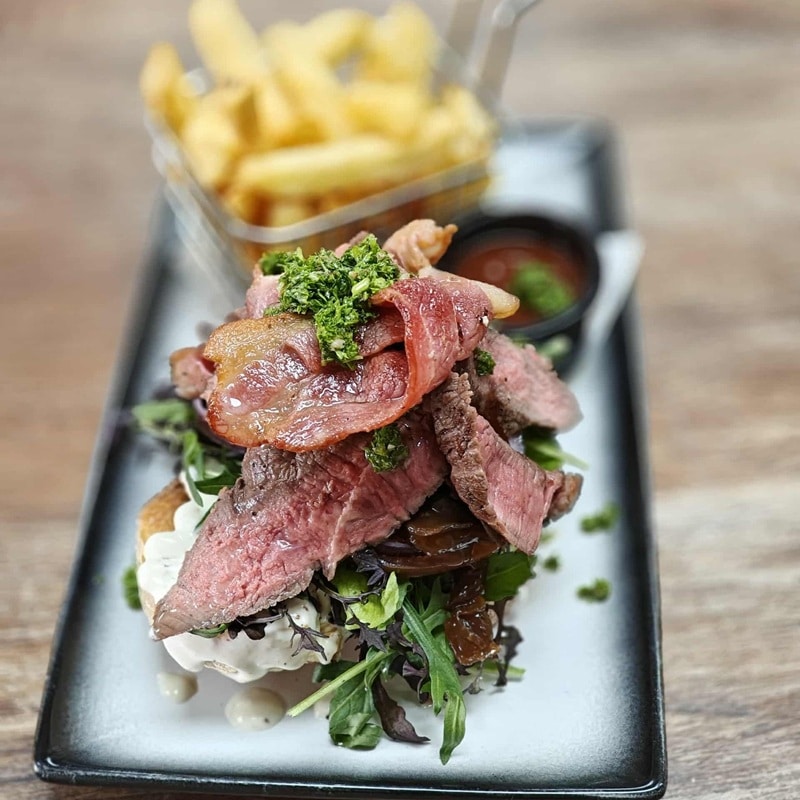 Open Steak Sandwich Open Steak Sandwich